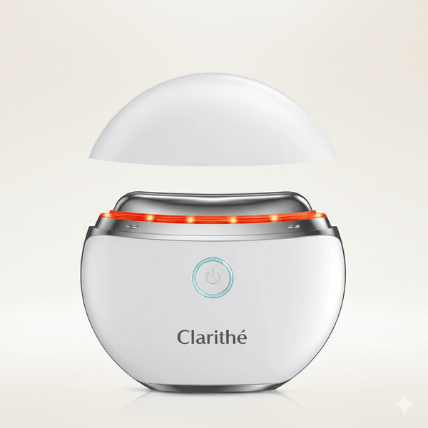 Radiant Youth Neck & Face Massager™ – EMS, LED & Heat Therapy Device - Clarithé