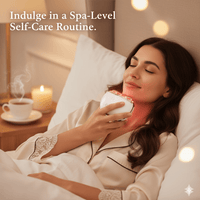Radiant Youth Neck & Face Massager™ – EMS, LED & Heat Therapy Device - Clarithé